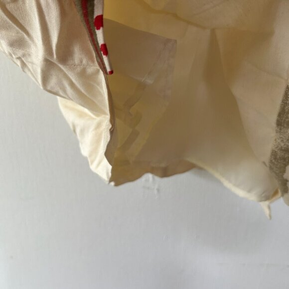 Platinum by Dorothy Schoelen Straight Skirt Womens 6 VTG Silk Blend Zip Made USA - Picture 2 of 4